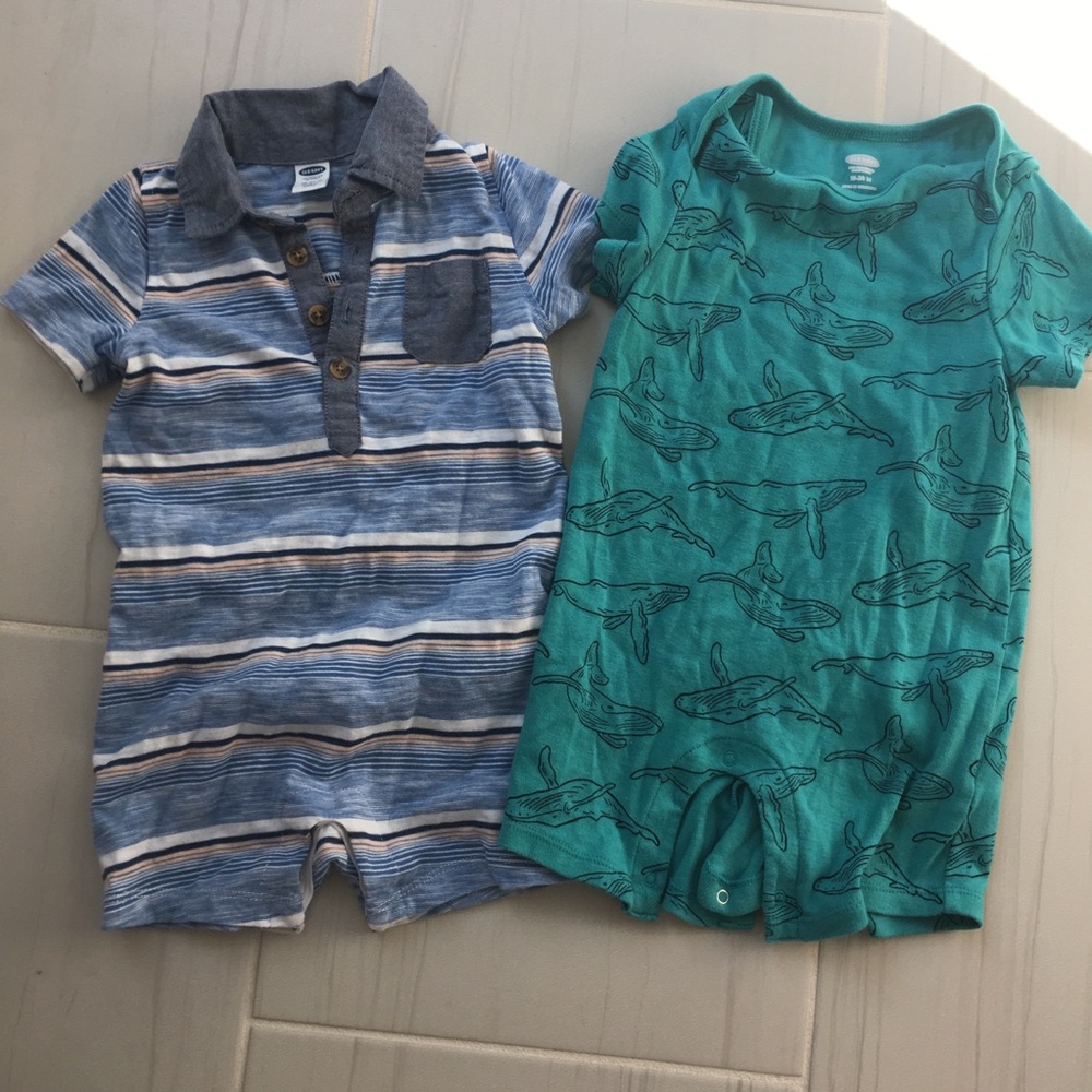 Set of 2 Old Navy rompers